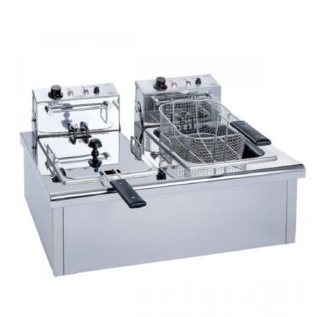 Φριτέζα Deep Fryer Ηλεκτρική Διπλή 7+7 Λίτρα F70 7+7Lt 400V M&M Μιχαηλίδης