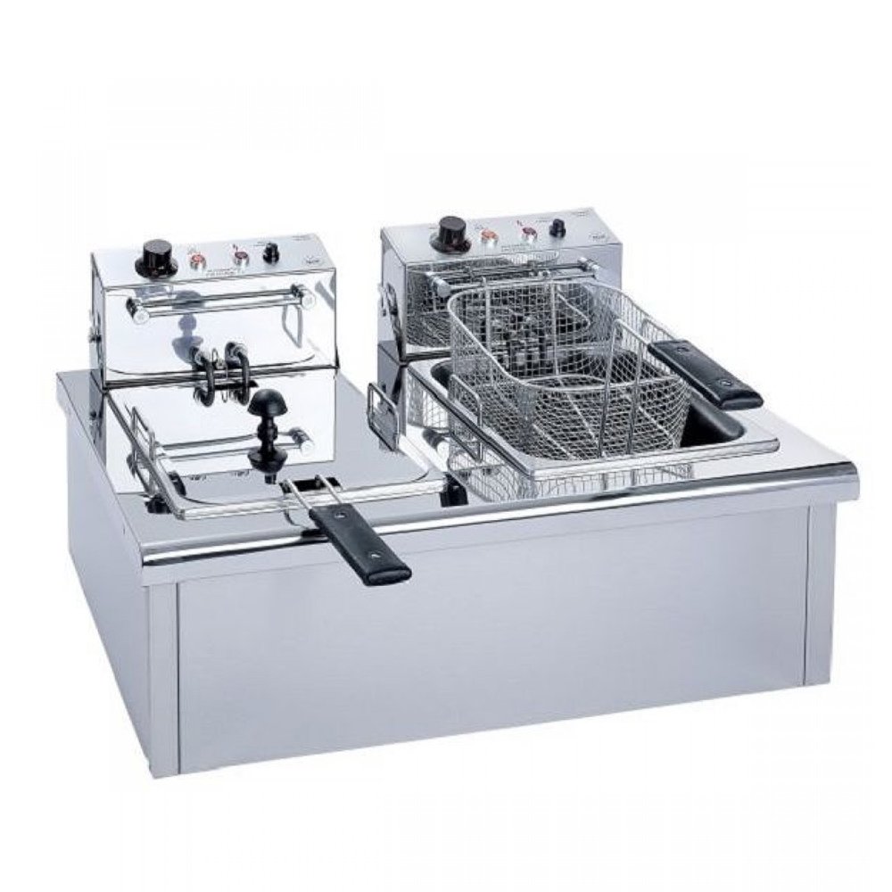 Φριτέζα Deep Fryer Ηλεκτρική Διπλή 7+7 Λίτρα F70 7+7Lt 400V M&M Μιχαηλίδης