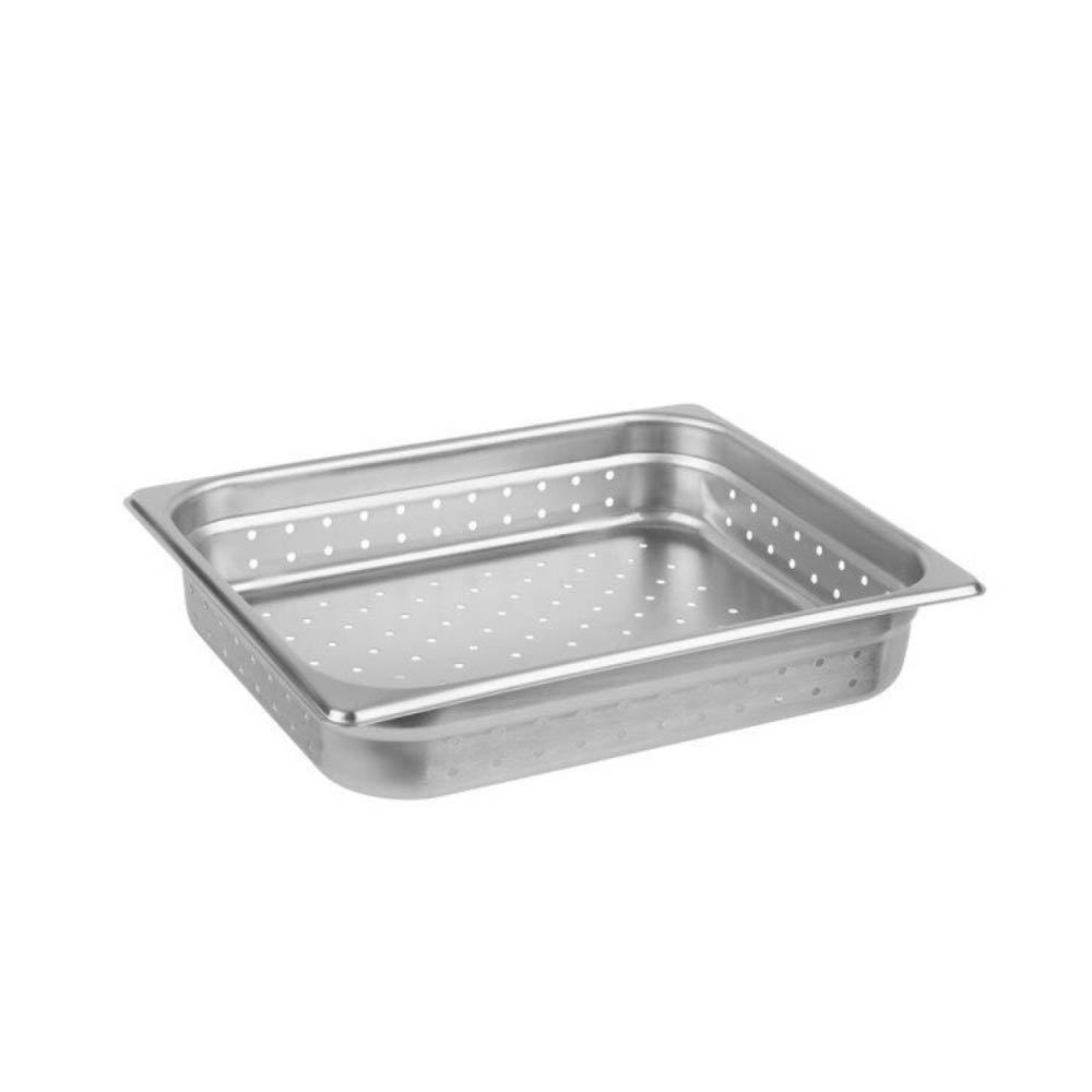 Λεκάνη Gastro 1/2 Βάθος 6,5cm Διάτρητη Ιnox 12-1122P