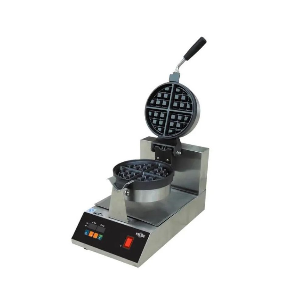 Βαφλιέρα Ηλεκτρική Στρογγυλή Περιστρεφόμενη UWBX-1L Krobe