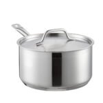 Κατσαρόλα Βαθειά Με Καπάκι Inox 201 22×13cm 5 Λίτρα 56-42213