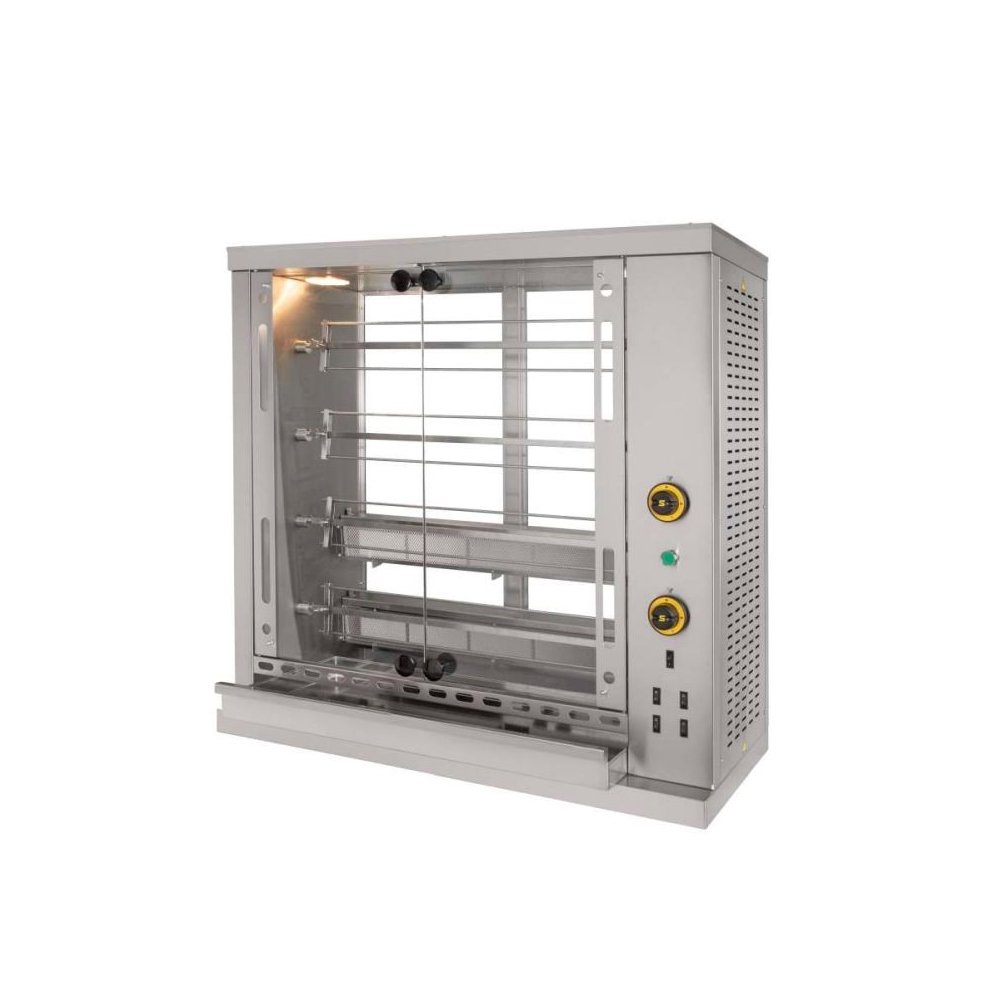 Κοτοπουλιέρα Με 4 Σούβλες Αερίου SG4 Sergas