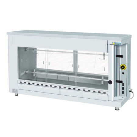 Κοτοπουλιέρα Με 2 Σούβλες Αερίου KG2 Sergas