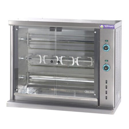 Κοτοπουλιέρα Με 3 Σούβλες Ηλεκτρική SE3 Sergas