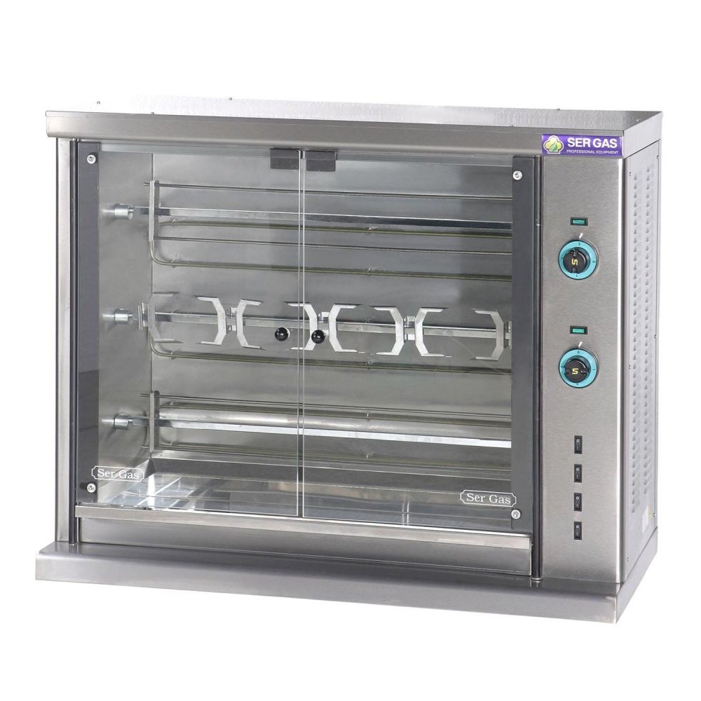 Κοτοπουλιέρα Με 3 Σούβλες Ηλεκτρική SE3 Sergas