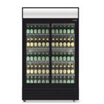 Ψυγείο Βιτρίνα Αναψυκτικών 113×70×202,3cm Με 2 Πόρτες ICG-1000L Intercool